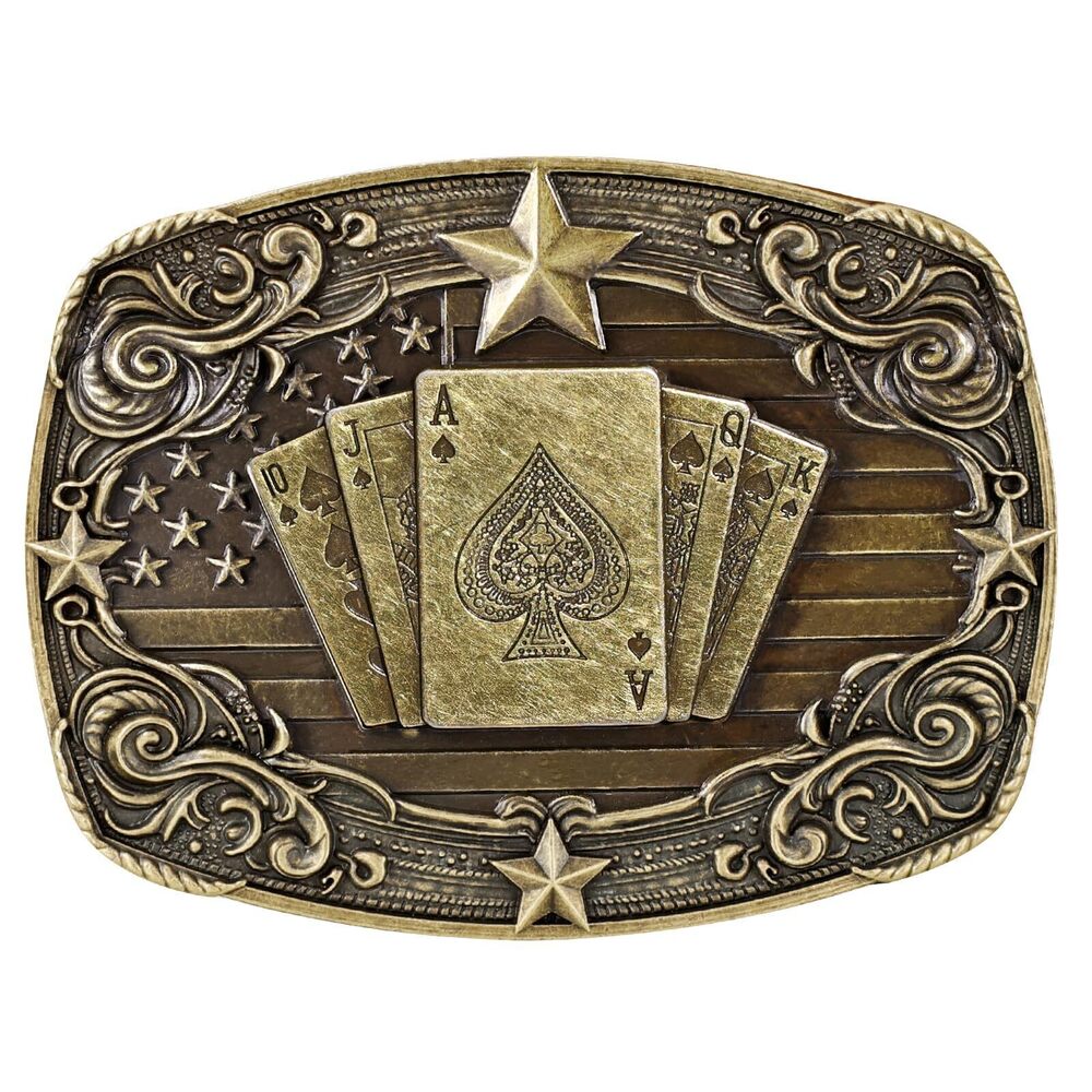 5543 Western Belt Buckle , Vintage Cowboy Cowgirl Texas Rodeo Longhorn